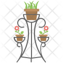 پیش‌نمایش فایل garden-decor از پک مجموعه آیکن رنگی تخت مبلمان – شماره ۱