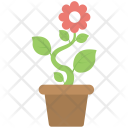 پیش‌نمایش فایل indoor-plant-6 از پک مجموعه آیکن رنگی تخت مبلمان – شماره ۱
