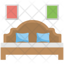 پیش‌نمایش فایل king-size-bed-7 از پک مجموعه آیکن رنگی تخت مبلمان – شماره ۱