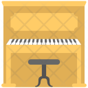 پیش‌نمایش فایل piano-252 از پک مجموعه آیکن رنگی تخت مبلمان – شماره ۱