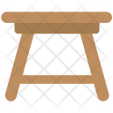 پیش‌نمایش فایل stool-75 از پک مجموعه آیکن رنگی تخت مبلمان – شماره ۱