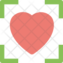 پیش‌نمایش فایل heart-focus از پک مجموعه آیکن تخت عشق و عاشقانه – شماره ۲