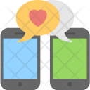 پیش‌نمایش فایل love-messaging از پک مجموعه آیکن تخت عشق و عاشقانه – شماره ۲