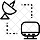 پیش‌نمایش فایل networking-86 از پک مجموعه آیکن وکتور خطی