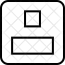پیش‌نمایش فایل center-alignment-19 از پک مجموعه آیکن وکتور خطی