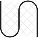 پیش‌نمایش فایل curve-50 از پک مجموعه آیکن وکتور خطی