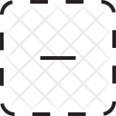 پیش‌نمایش فایل minus-sign-square از پک مجموعه آیکن وکتور خطی
