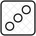 پیش‌نمایش فایل dice-251 از پک مجموعه آیکن وکتور خطی