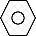 پیش‌نمایش فایل hexagonal-4 از پک مجموعه آیکن وکتور خطی