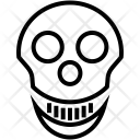 پیش‌نمایش فایل skull-541 از پک مجموعه آیکن وکتور خطی