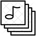 پیش‌نمایش فایل clef-sign از پک مجموعه آیکن وکتور خطی