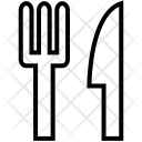پیش‌نمایش فایل fork-279 از پک مجموعه آیکن وکتور خطی