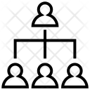 پیش‌نمایش فایل hierarchy-359 از پک مجموعه آیکن وکتور خطی