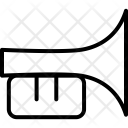 پیش‌نمایش فایل horn-55 از پک مجموعه آیکن وکتور دورخط رابط کاربری