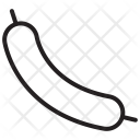 پیش‌نمایش فایل salami-59 از پک مجموعه آیکن وکتور دورخط رابط کاربری