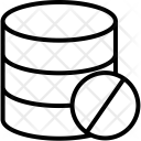 پیش‌نمایش فایل block-database-4 از پک مجموعه آیکن وکتور دورخط رابط کاربری