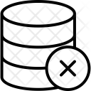 پیش‌نمایش فایل delete-database-11 از پک مجموعه آیکن وکتور دورخط رابط کاربری