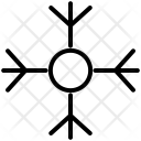 پیش‌نمایش فایل snowflake-1742 از پک مجموعه آیکن وکتور دورخط رابط کاربری