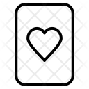 پیش‌نمایش فایل card-game-1 از پک مجموعه آیکن وکتور دورخط رابط کاربری