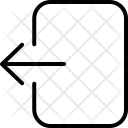 پیش‌نمایش فایل logout-68 از پک مجموعه آیکن وکتور دورخط رابط کاربری