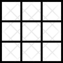 پیش‌نمایش فایل grid-268 از پک مجموعه آیکن طراحی هنری و توسعه