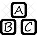 پیش‌نمایش فایل alphabet-blocks-18 از پک مجموعه آیکن وکتور مدرسه و آموزش