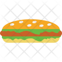 پیش‌نمایش فایل burger-385 از پک مجموعه آیکن وکتور رنگی غذا