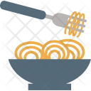 پیش‌نمایش فایل fork-284 از پک مجموعه آیکن وکتور رنگی غذا