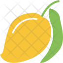 پیش‌نمایش فایل mango-64 از پک مجموعه آیکن وکتور رنگی غذا