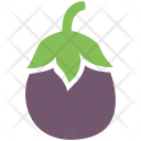 پیش‌نمایش فایل eggplant-72 از پک مجموعه آیکن وکتور رنگی غذا