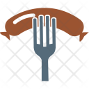 پیش‌نمایش فایل bbq-157 از پک مجموعه آیکن وکتور رنگی غذا