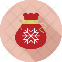 پیش‌نمایش فایل christmas-bag-3 از پک مجموعه رنگ‌های تخت آیکن کریسمس