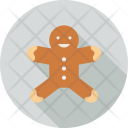 پیش‌نمایش فایل gingerbread-127 از پک مجموعه رنگ‌های تخت آیکن کریسمس