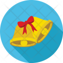 پیش‌نمایش فایل jingle-bell-57 از پک مجموعه رنگ‌های تخت آیکن کریسمس