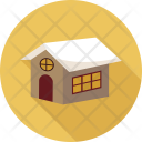 پیش‌نمایش فایل snow-house-5 از پک مجموعه رنگ‌های تخت آیکن کریسمس