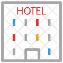 پیش‌نمایش فایل hotel-829 از پک مجموعه آیکن وکتور رنگی سفر