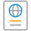 پیش‌نمایش فایل passport-203 از پک مجموعه آیکن وکتور رنگی سفر