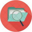 پیش‌نمایش فایل magnifier-720 از پک مجموعه آیکن تخت رنگی کسب‌وکار