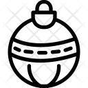 پیش‌نمایش فایل christmas-bauble-6 از پک مجموعه آیکن وکتور کریسمس شاد