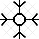 پیش‌نمایش فایل snowflake-1764 از پک مجموعه آیکن وکتور کریسمس شاد