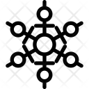 پیش‌نمایش فایل pattern-10 از پک مجموعه آیکن وکتور دانه‌های برف