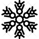 پیش‌نمایش فایل pattern-11 از پک مجموعه آیکن وکتور دانه‌های برف