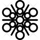 پیش‌نمایش فایل pattern-13 از پک مجموعه آیکن وکتور دانه‌های برف