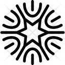 پیش‌نمایش فایل pattern-16 از پک مجموعه آیکن وکتور دانه‌های برف