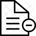 پیش‌نمایش فایل remove-list-1 از پک مجموعه آیکن رسانه