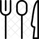 پیش‌نمایش فایل fork-295 از پک مجموعه آیکن خطی سفر