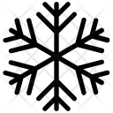 پیش‌نمایش فایل snowflake-1803 از پک مجموعه آیکن خطی آب‌وهوا