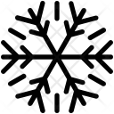 پیش‌نمایش فایل snowflake-1806 از پک مجموعه آیکن خطی آب‌وهوا