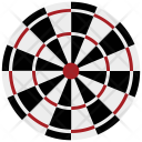پیش‌نمایش فایل dartboard-231 از پک مجموعه وکتور ورزش و بازی