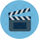 پیش‌نمایش فایل clapperboard-88 از پک مجموعه آیکن تخت چندرسانه‌ای